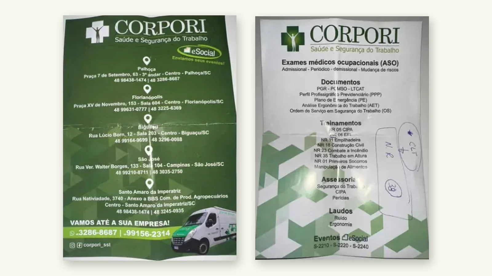 Corpori: antes