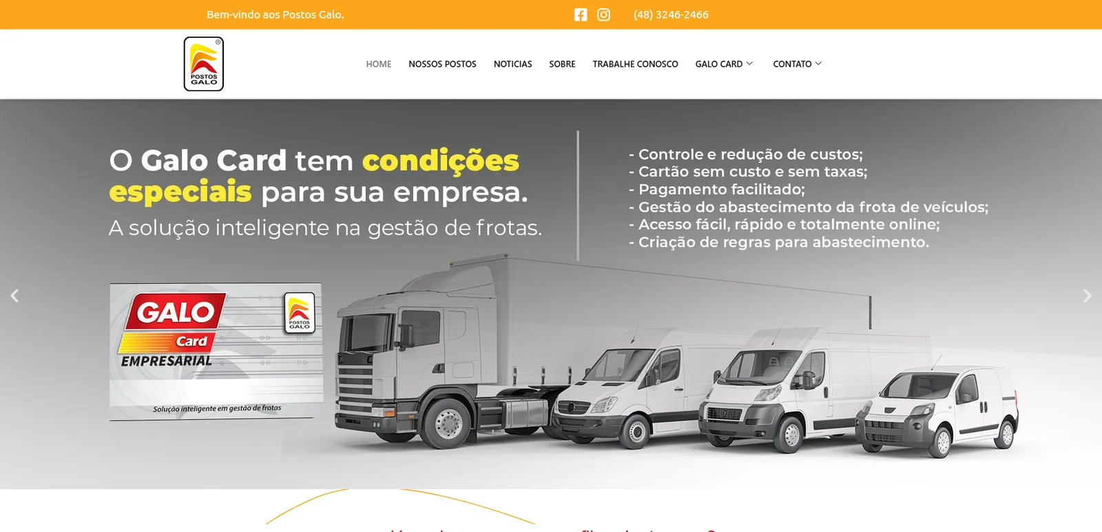 Posto Galo antes