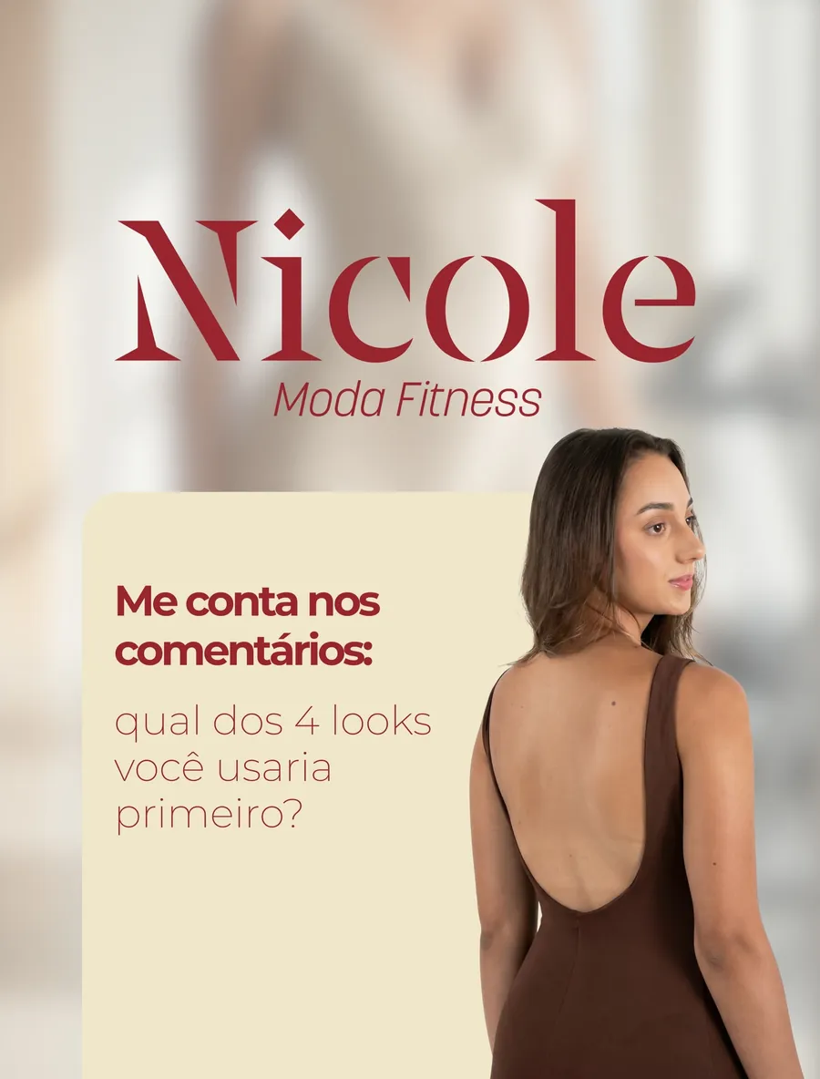 Carrossel · Nicole Moda Fitness 6/6